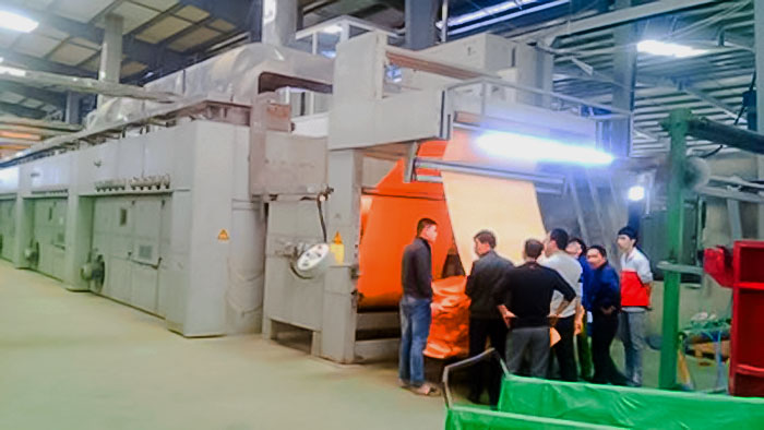 Dây chuyền nhuộm vải Monforts- Nam định