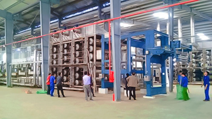 Dây chuyền nhuộm vải Padsteam-Nam Định